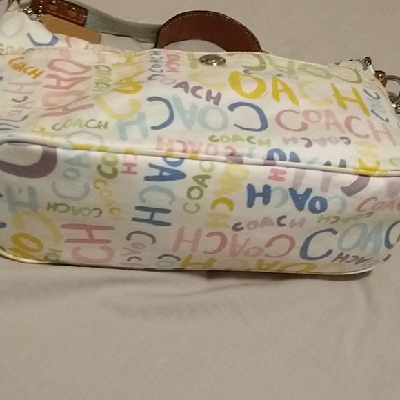 Coach signature multicolor bag - Picture 8 of 17